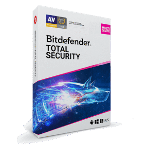 Bitdefender Total Security – 1-Year / 1-Device