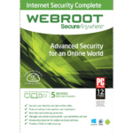 Webroot Internet Security Complete - 1-Year / 5-Device