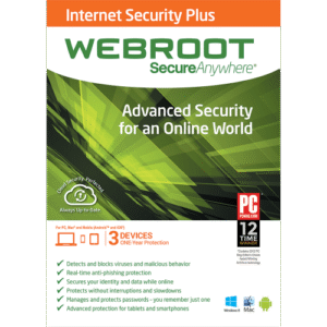 Webroot SecureAnywhere Internet Security Plus - 1-Year / 10-Device