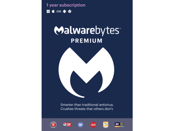 Malwarebytes Premium Antivirus - 1 Year 1 Device